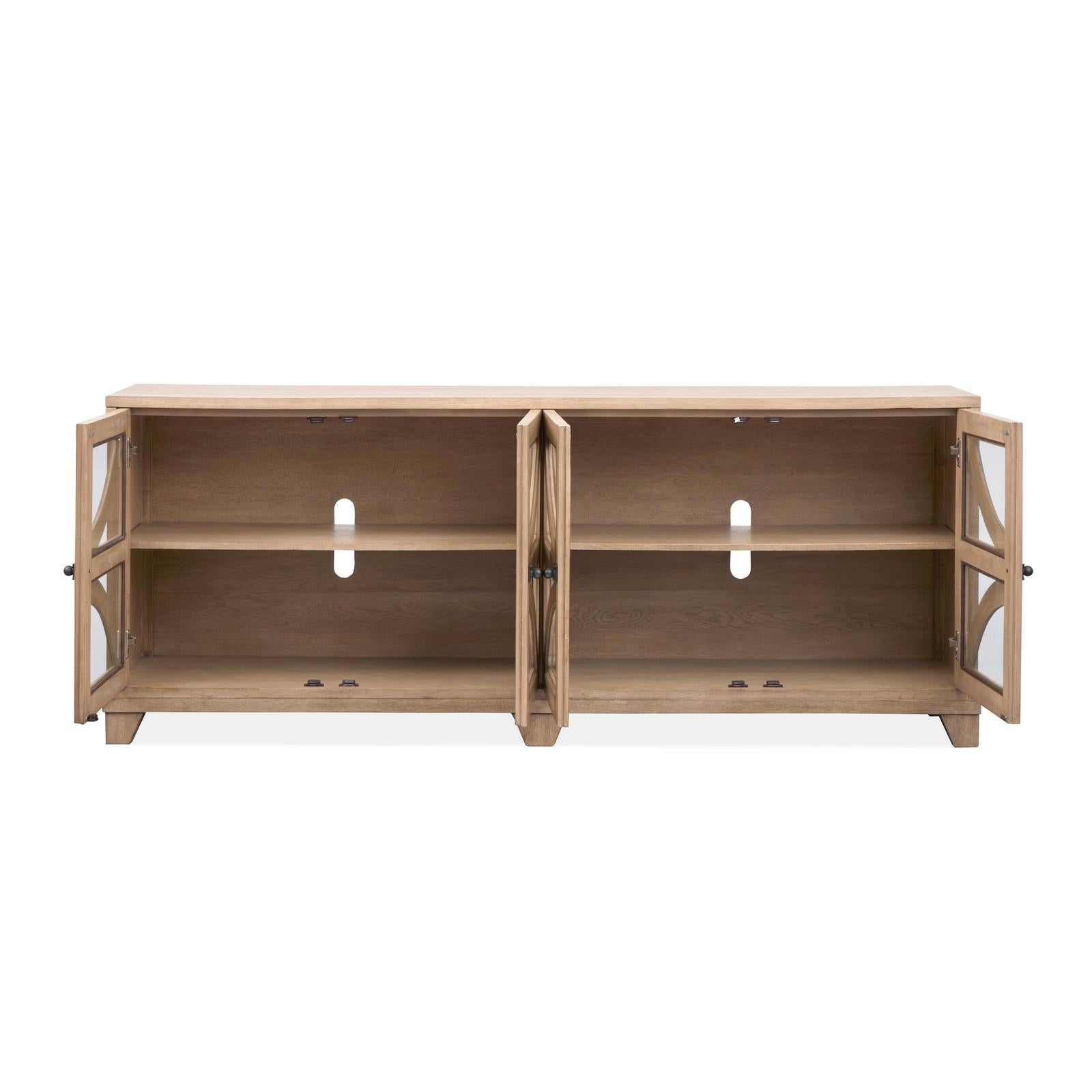 Magnussen Home Coventry Honey Wheat Console Sofa Table