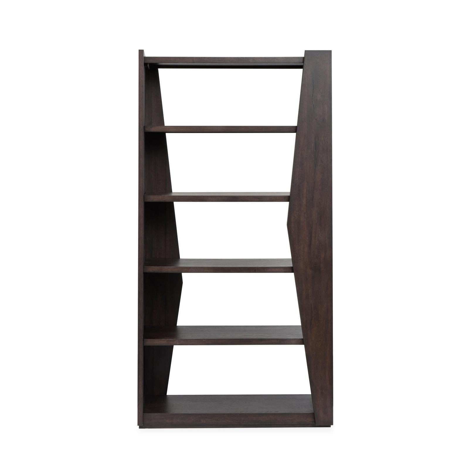 Magnussen Home Tauren Coffee Bean Bookcase
