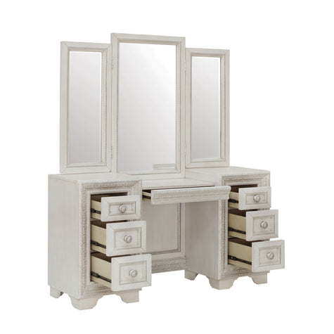 Pulaski Furniture Camila 7 Drawer Vanity