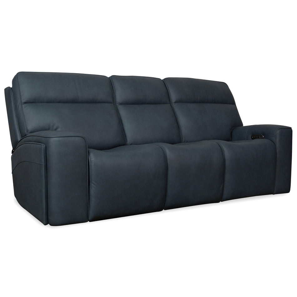 Hooker Furniture Riverton Power Sofa with Power Headrest and Lumbar Sale