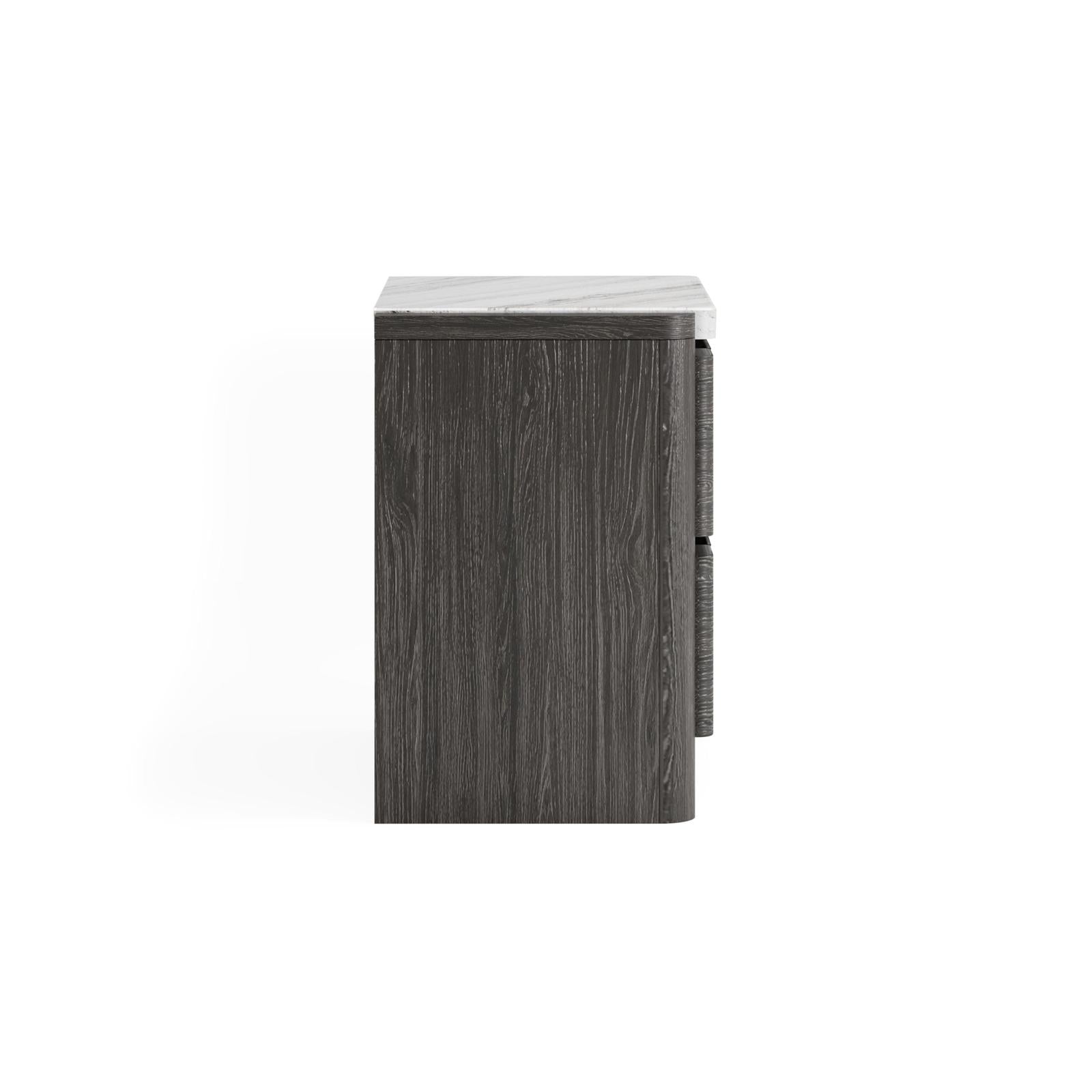 Magnussen Home Keaton Black Drawer Nightstand