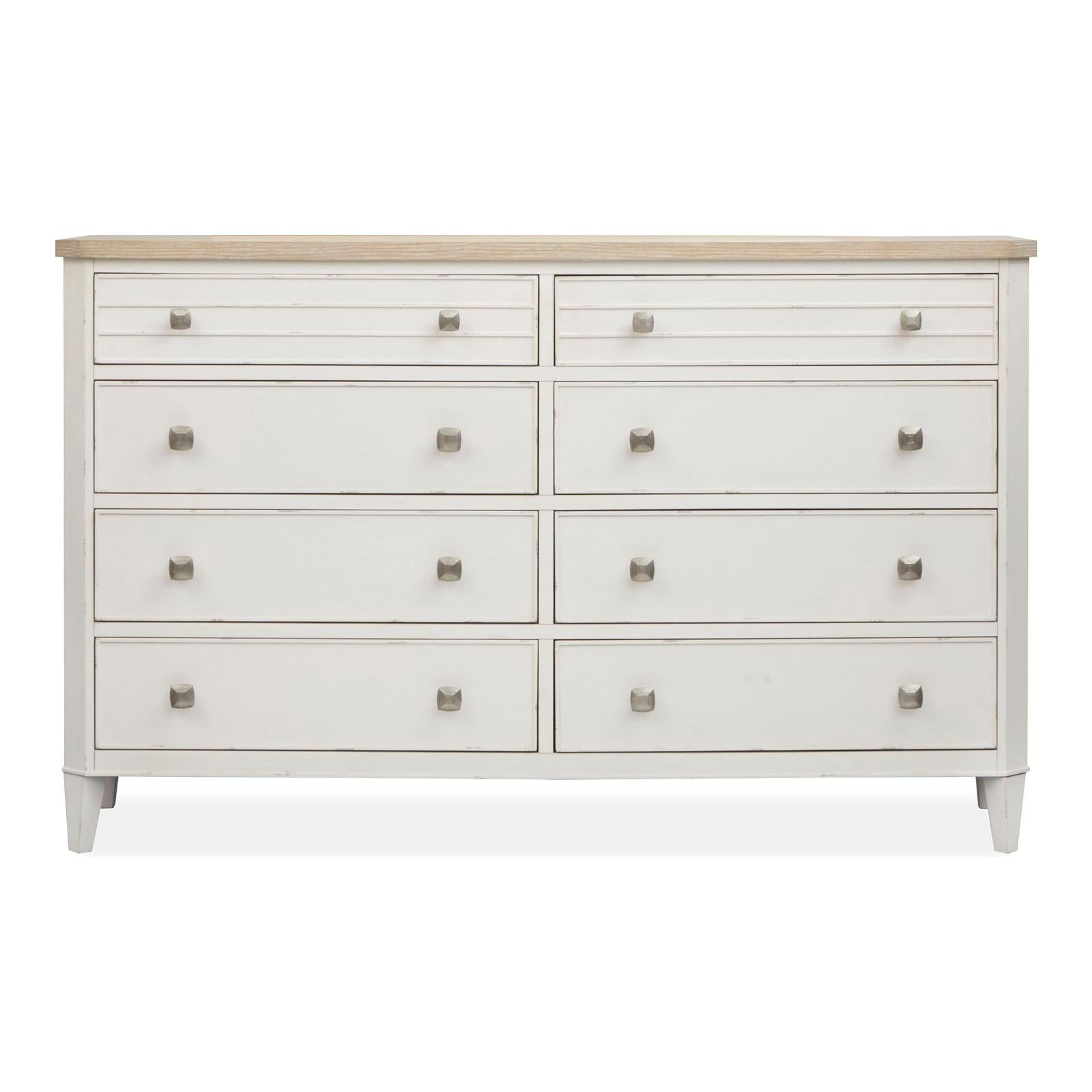 Salt Life Home Echo Isles Sea Pearl and Driftwood Double Drawer Dresser