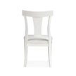 Magnussen Home Kingston Whisper White & Cerused Nutmeg Upholstered Side Chair Set of 2