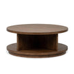 Magnussen Home Oswald Brown Round Cocktail Table