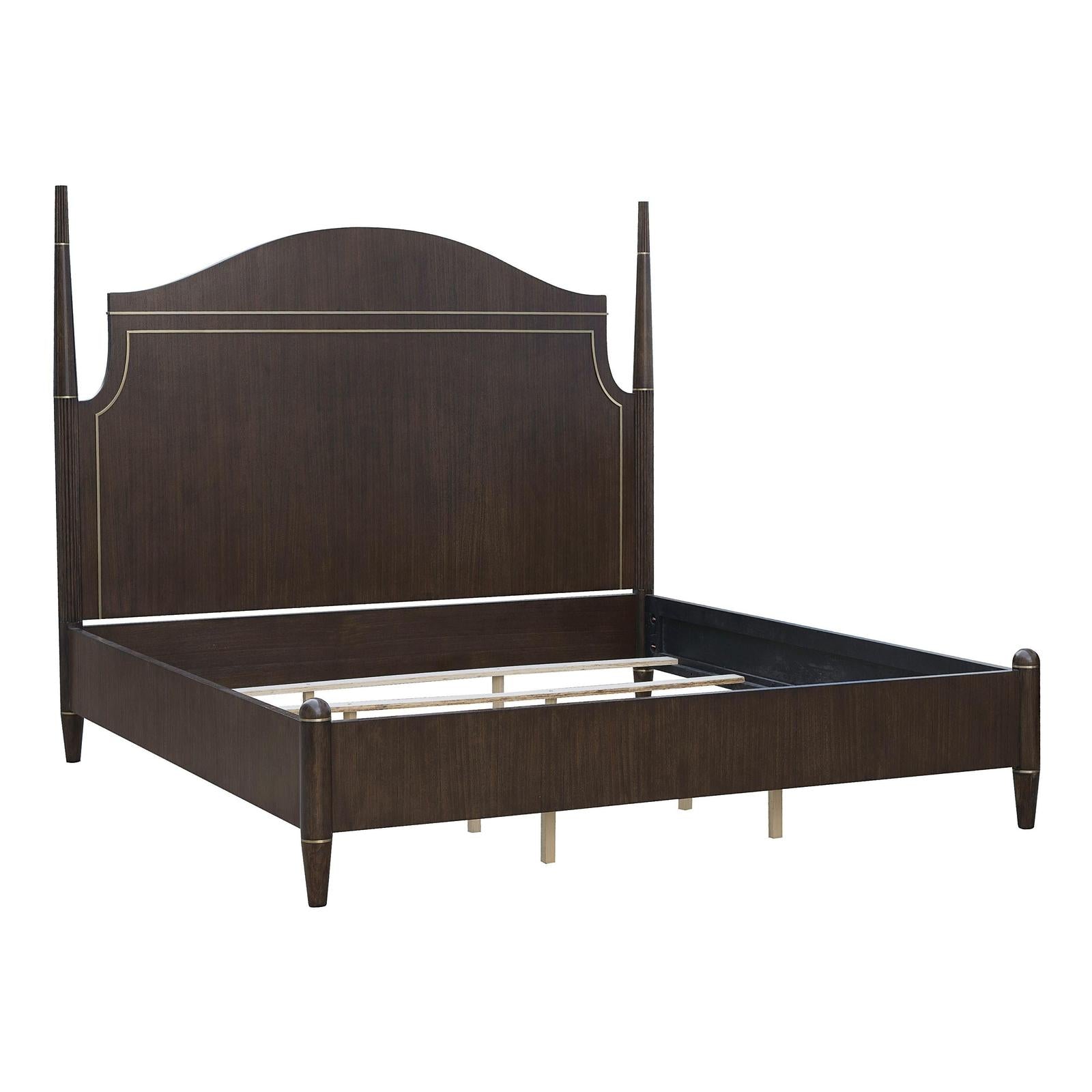 Pulaski Furniture Asher Park Piano Brown Poster Bed