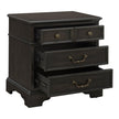 Pulaski Furniture Hickory Creek Brown Velvet 3 Drawer Nightstand