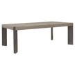 Pulaski Anderson Park Moose Trail And Frontier Brown Dining Table