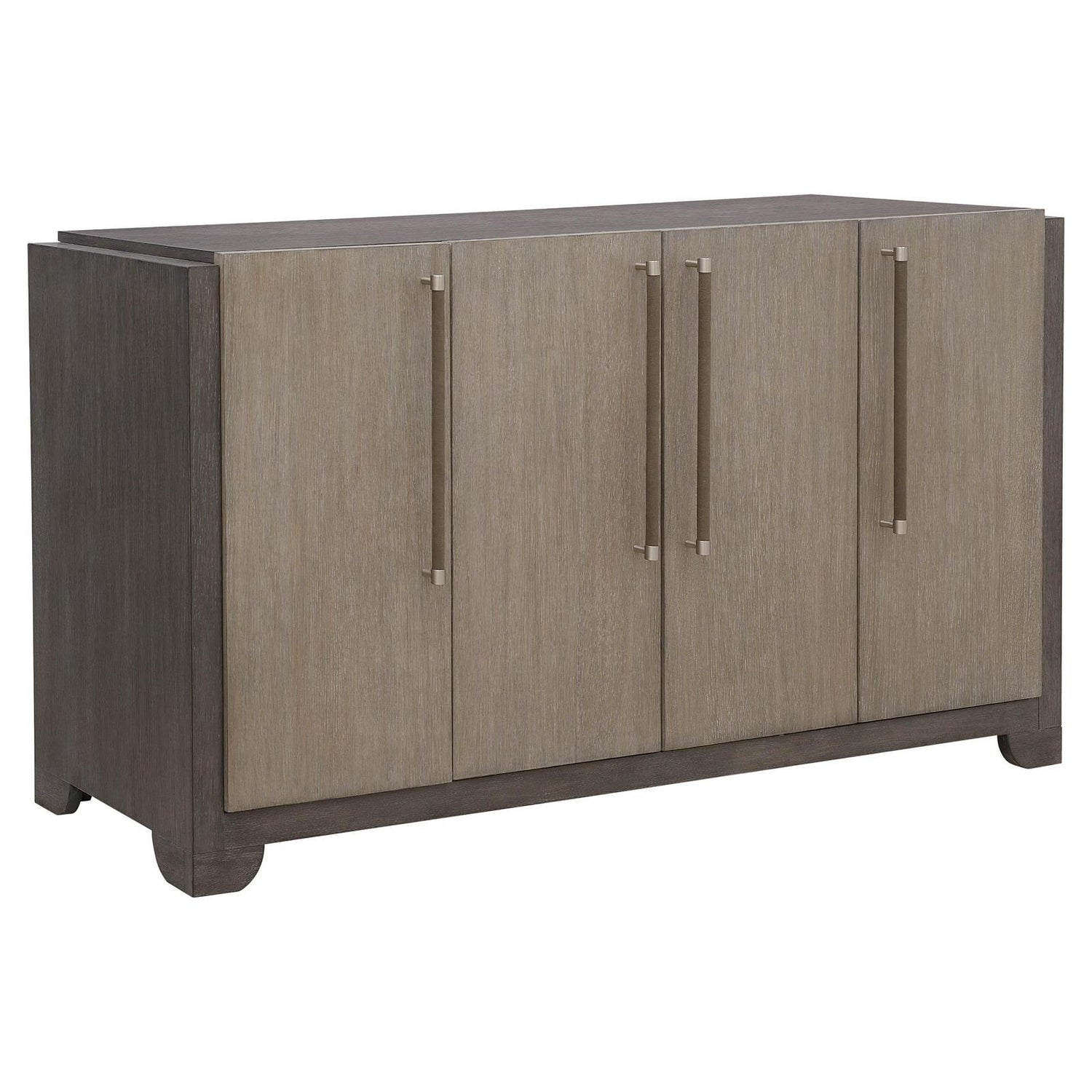 Pulaski Anderson Park Moose Trail And Frontier Brown 4 Door Sideboard