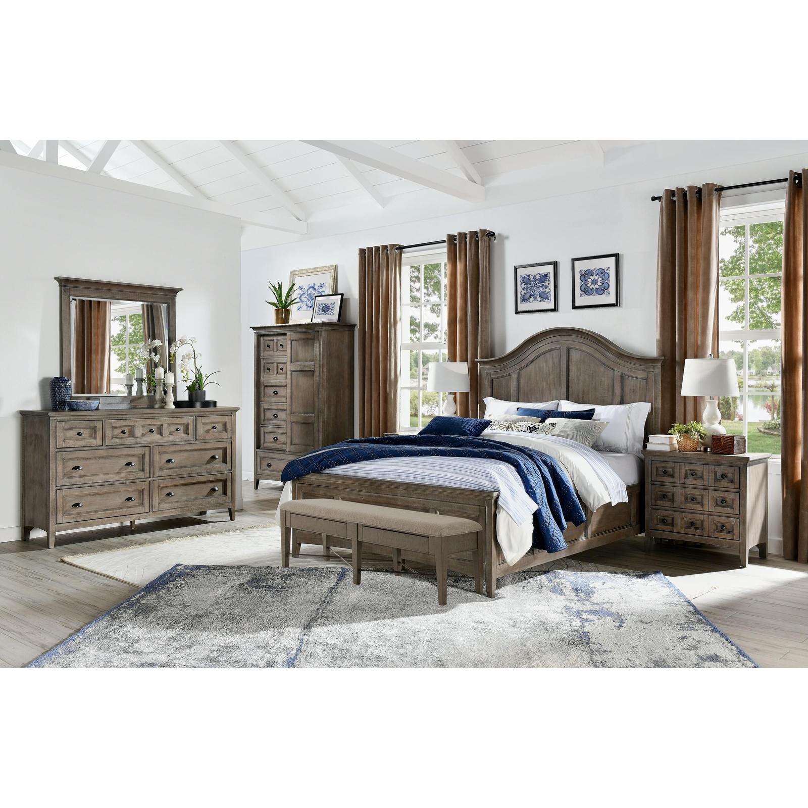 Magnussen Home Paxton Place Dovetail Grey Door Chest