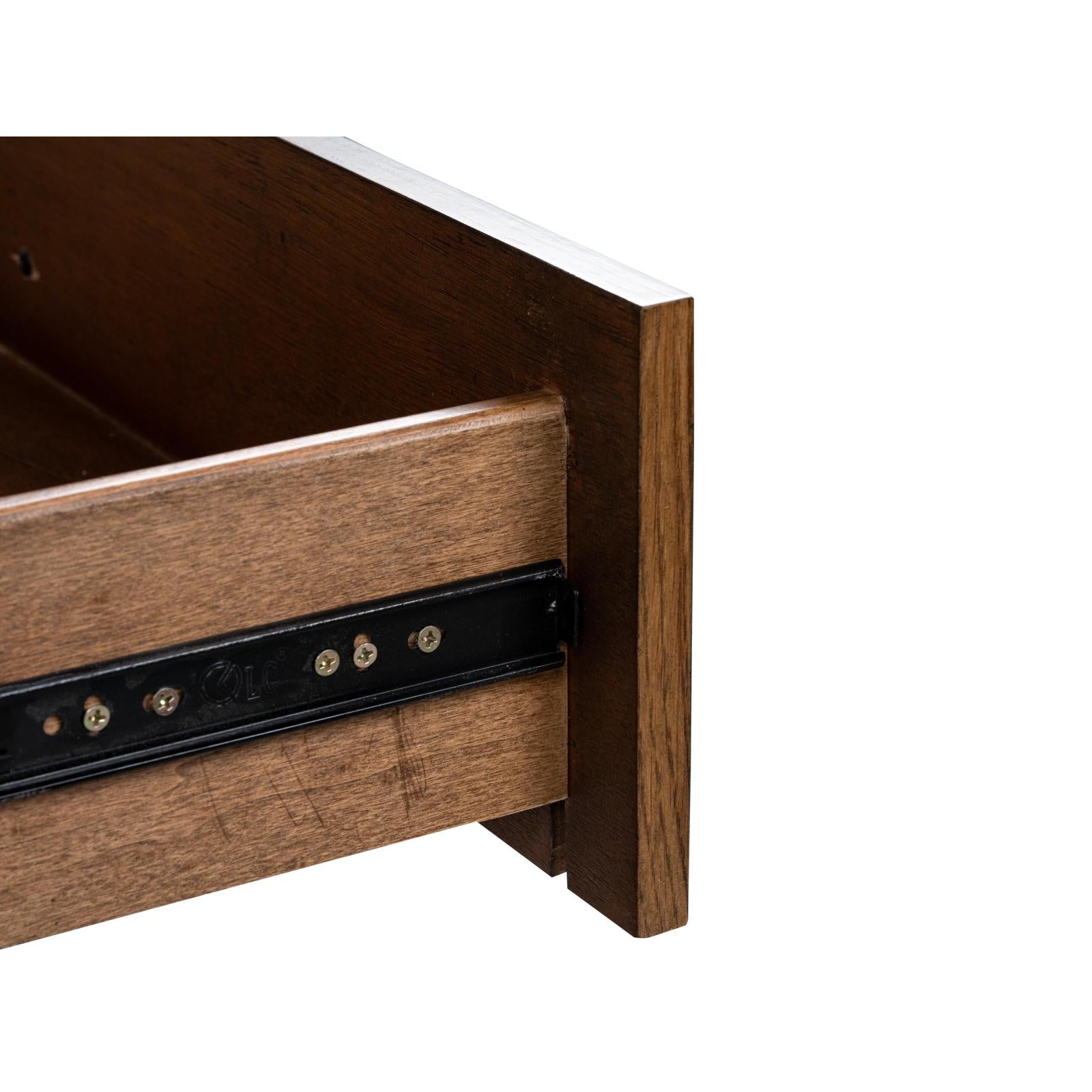 Magnussen Home Marcel Brown Drawer End Table