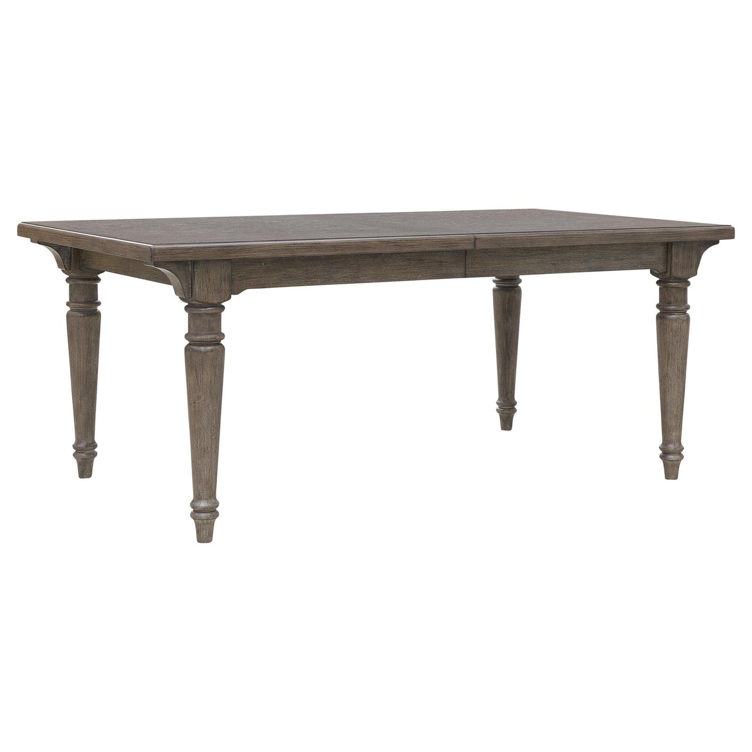 Pulaski Furniture Madison Ridge Natural Bark Extendable Leg Dining Table