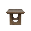 Magnussen Home Westbourne Dark Umber Extendable Trestle Dining Table