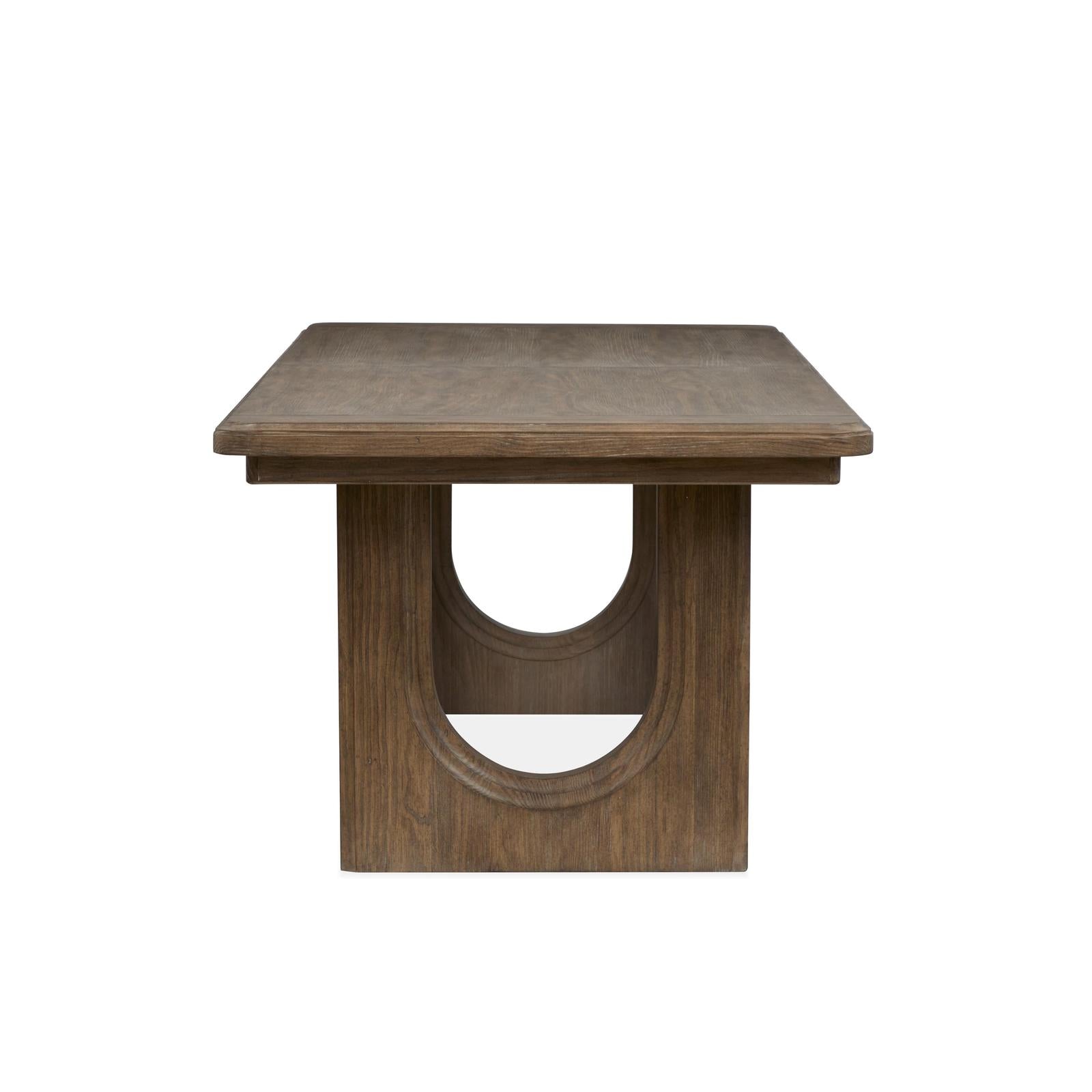 Magnussen Home Westbourne Dark Umber Extendable Trestle Dining Table