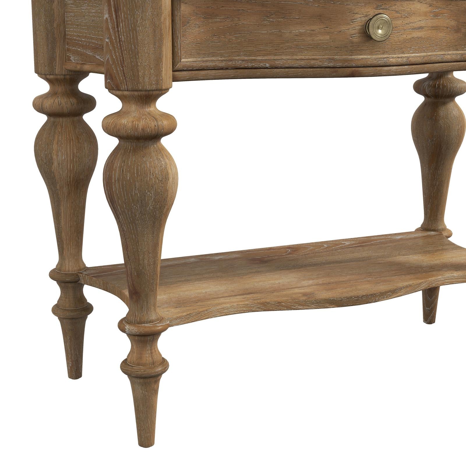 Pulaski Furniture Weston Hills Flax Seed Bedside Table
