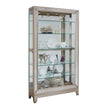 Pulaski Furniture PFC Curios Antique Style 5 Shelf Mirrored Curio Cabinet
