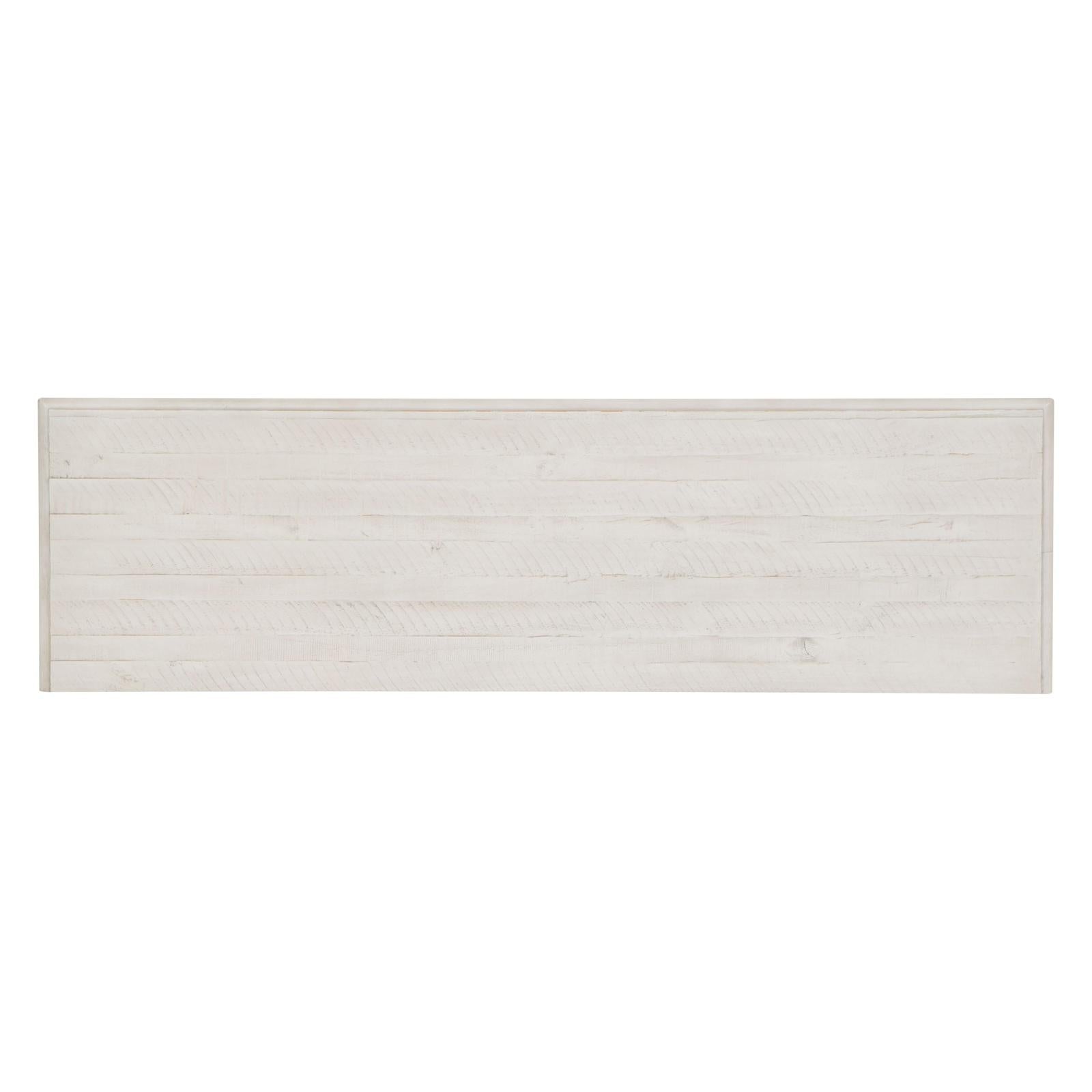 Magnussen Home Newport Alabaster Console