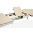 Salt Life Home Echo Isles Sea Pearl and Driftwood Extendable Rectangular Dining Table