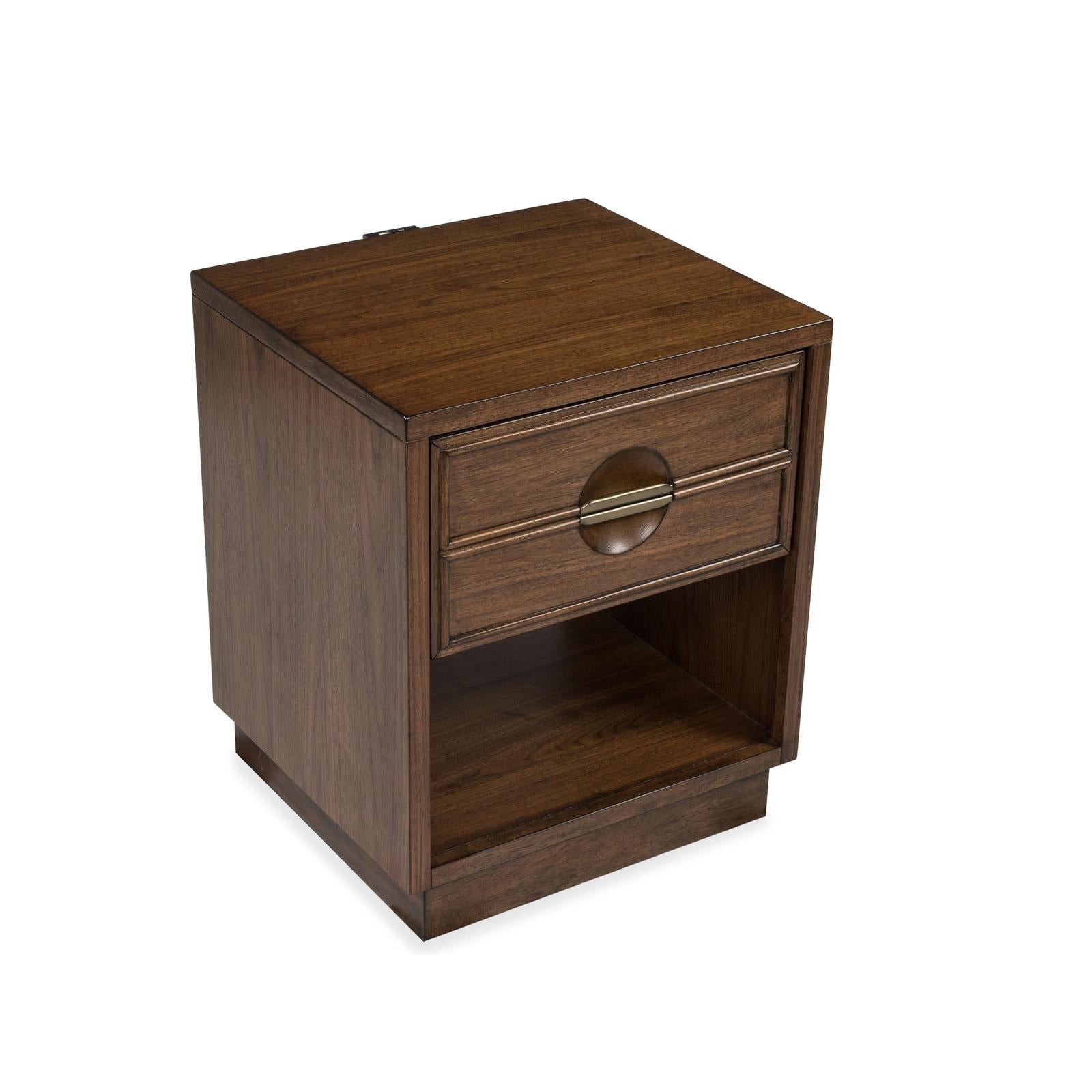 Magnussen Home Selena Brown Open Nightstand