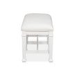 Magnussen Home Kingston Whisper White & Cerused Nutmeg Bench