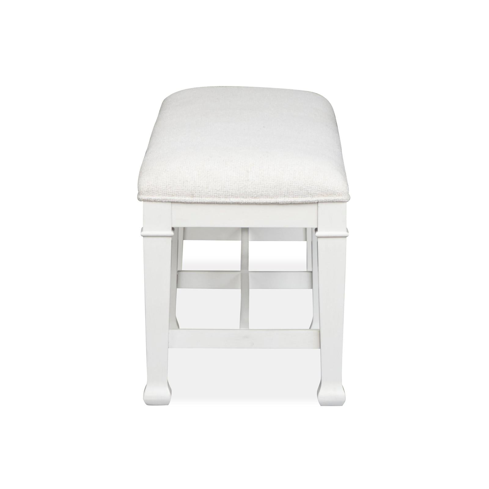 Magnussen Home Kingston Whisper White & Cerused Nutmeg Bench