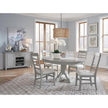 Magnussen Home Charleston Extendable Round Dining Table