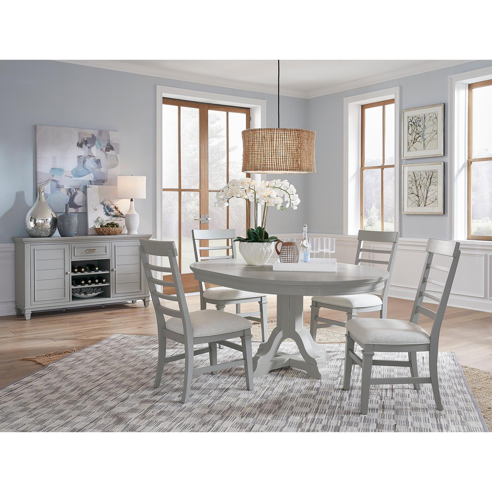 Magnussen Home Charleston Extendable Round Dining Table