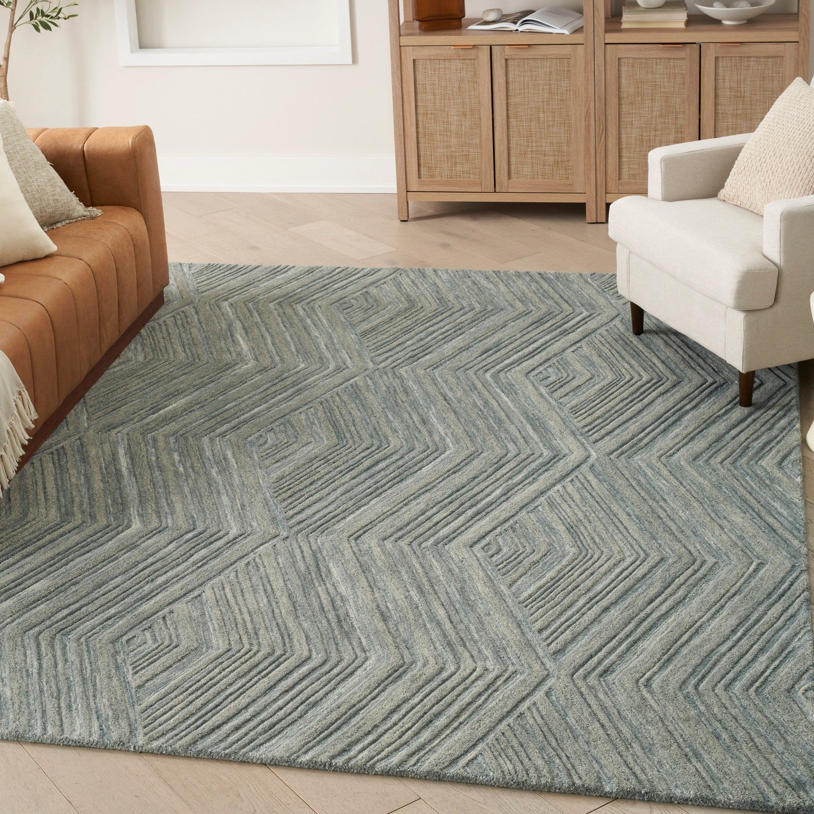 Nourison Graceful GRU03 Modern Indoor Rug