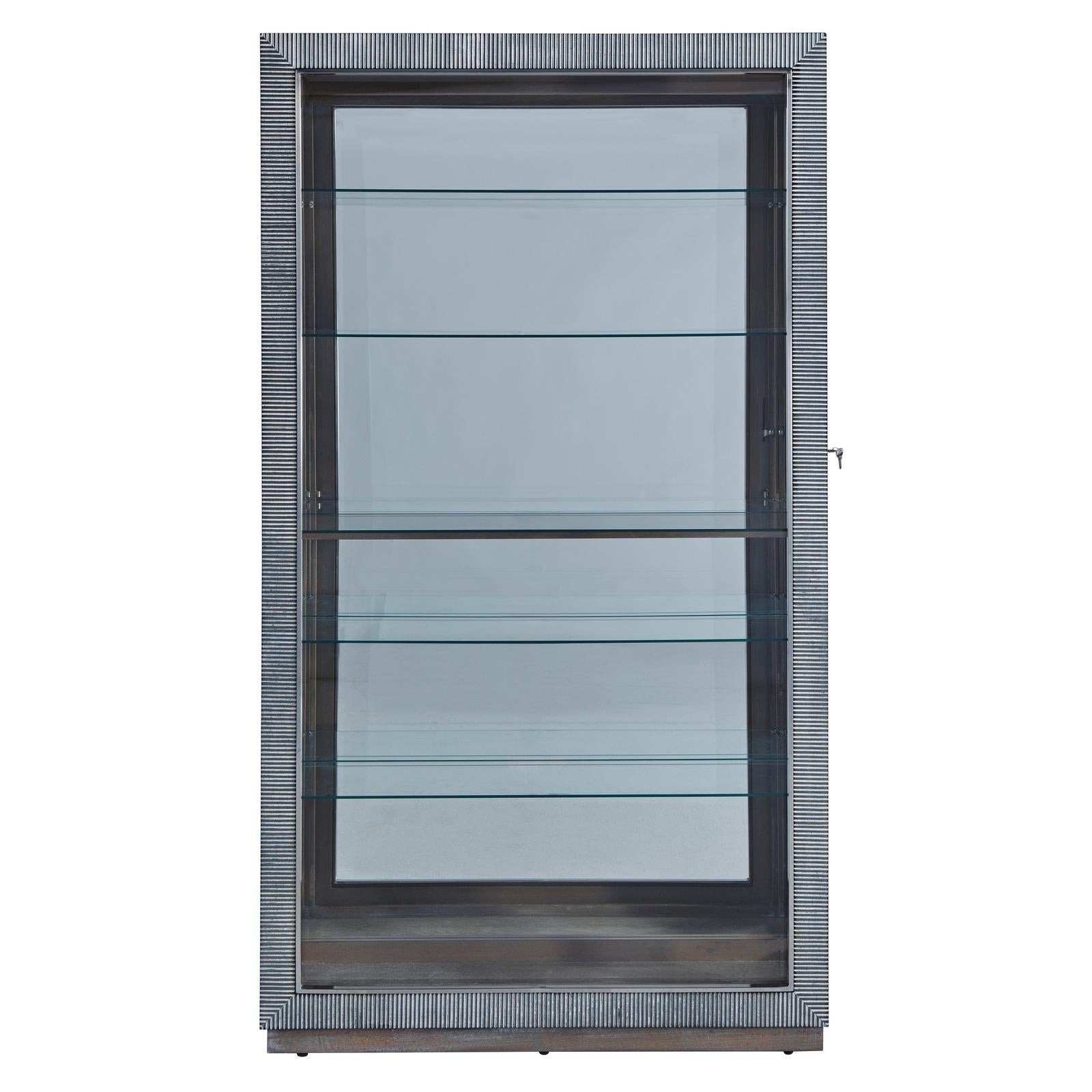 Pulaski Furniture Pulaski Furniture Accents Medium Wood Sliding Door Curio Cabinet