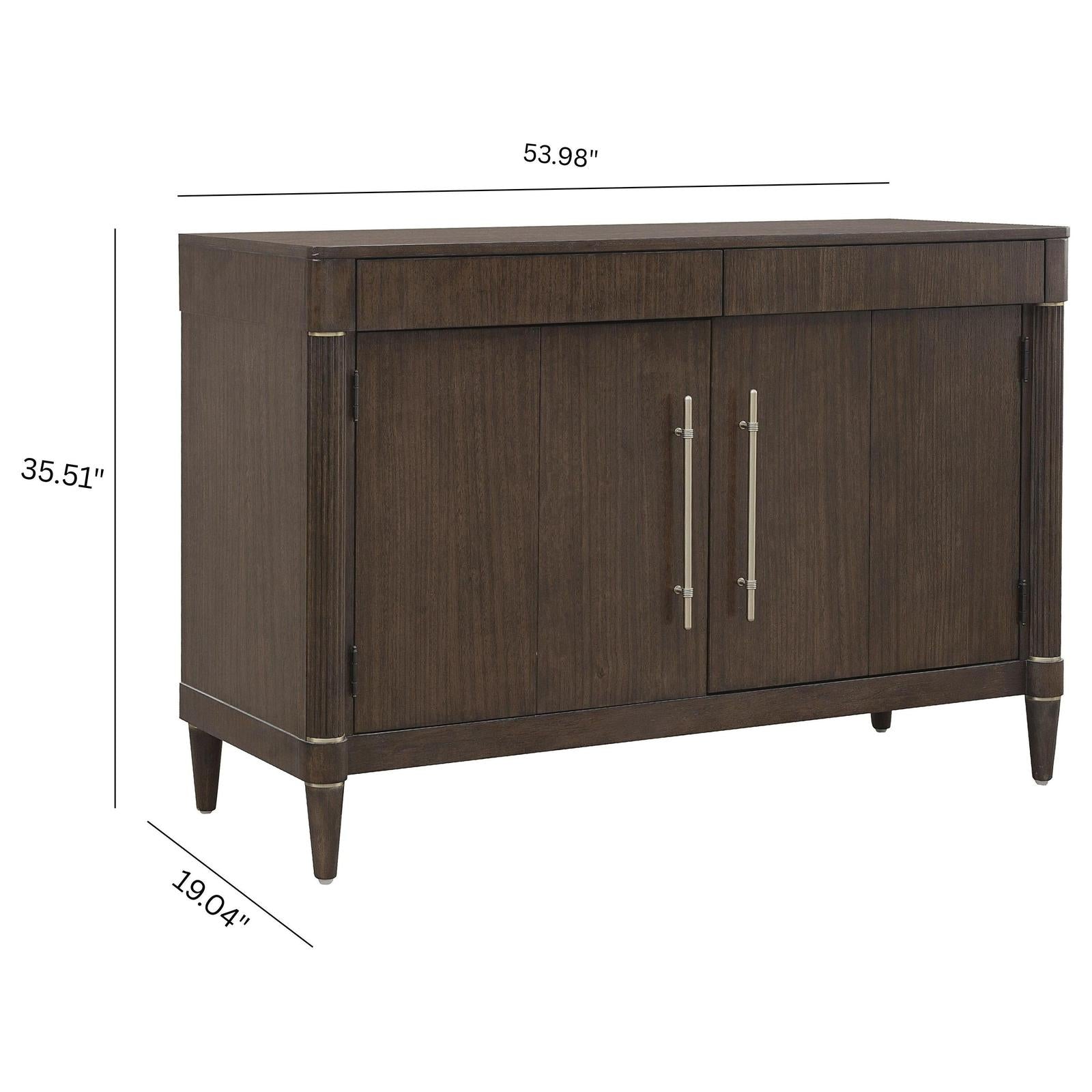 Pulaski Furniture Asher Park Piano Brown 2 Door Server