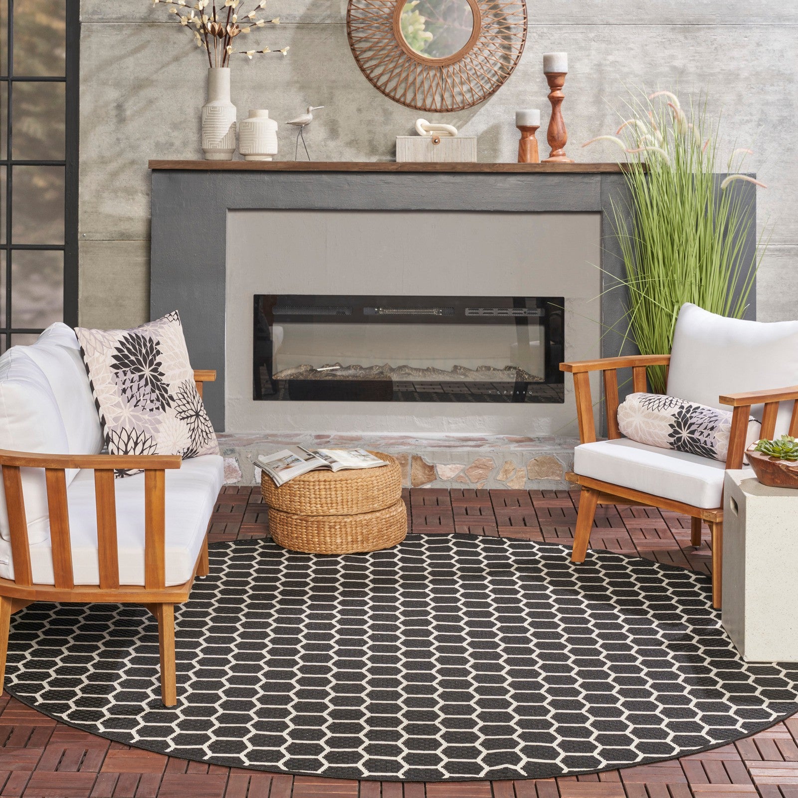 Nourison Twist Reversible TWS01 Modern Rug