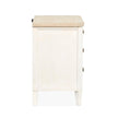 Salt Life Home Echo Isles Sea Pearl and Driftwood Drawer Nightstand