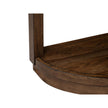 Magnussen Home Connolly Brown Demilune Sofa Table