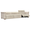 Hooker Furniture Savion Deux 3 Seat Sofa with Two Power Recliners and Three Power Headrests