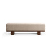 Magnussen Home Reena Rich Brown Upholstered Bench