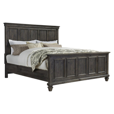 Magnussen Home Calistoga Weathered Charcoal Panel Bed