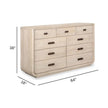 Salt Life Home Sunset Cove Sanibel Brown Drawer Dresser II