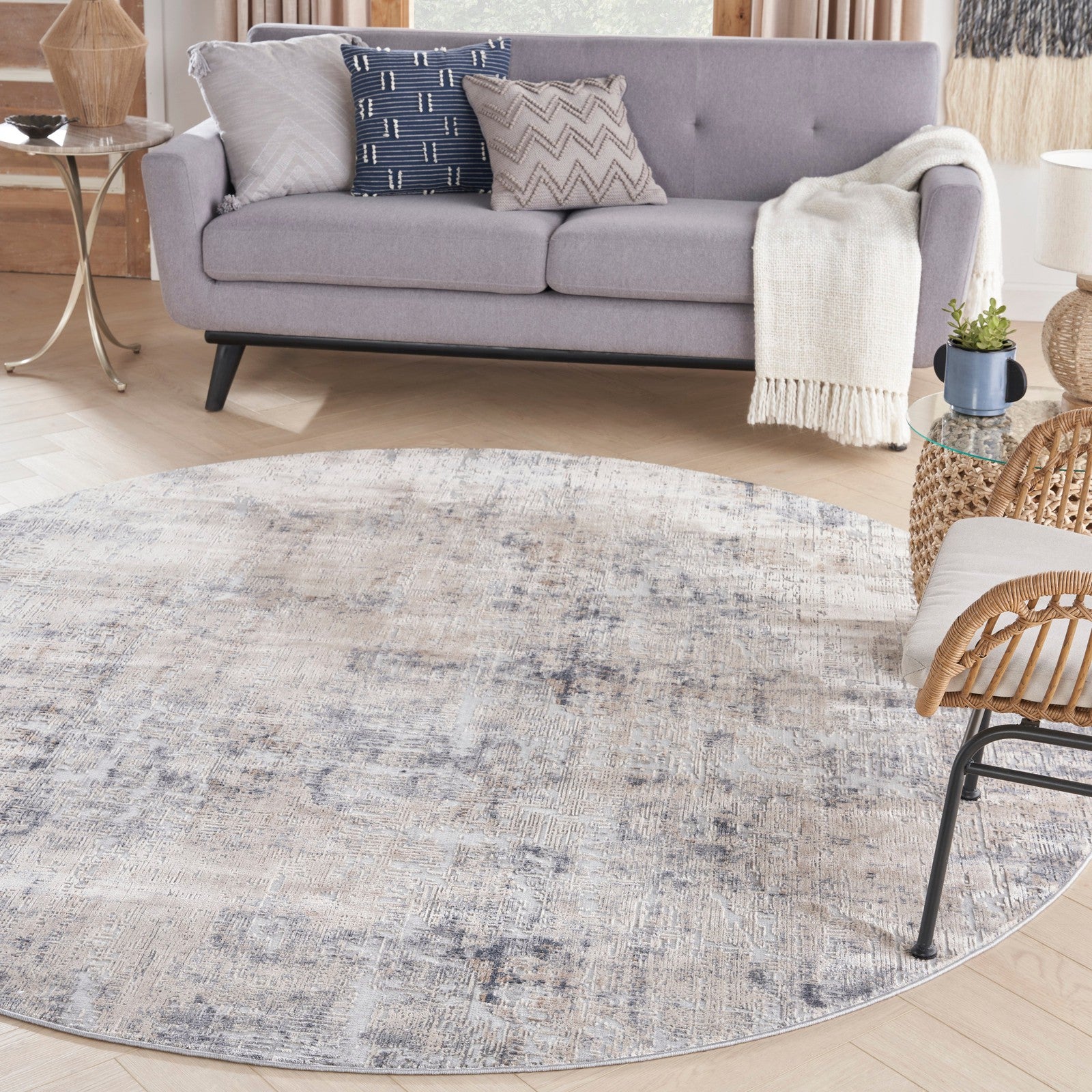 Nourison Rustic Textures RUS01 Modern Indoor Rug