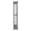 Pulaski Furniture Pulaski Furniture Accents Gray Side Entry Curio Cabinet
