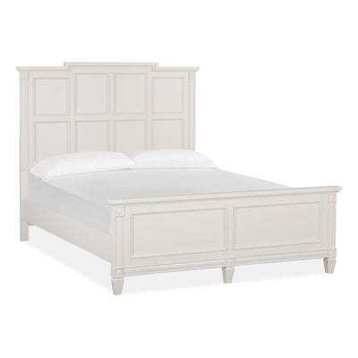 Magnussen Home Willowbrook Egg Shell White Bed
