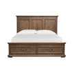 Magnussen Home Adler Court Florentine Walnut Panel Bed