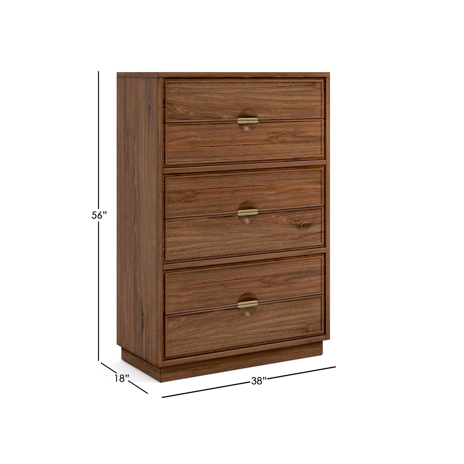 Magnussen Home Selena Brown Drawer Chest