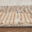 Feizy Pollock 8953F Modern Abstract in Brown/Tan/Ivory