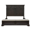 Pulaski Furniture Hickory Creek Brown Velvet Bed