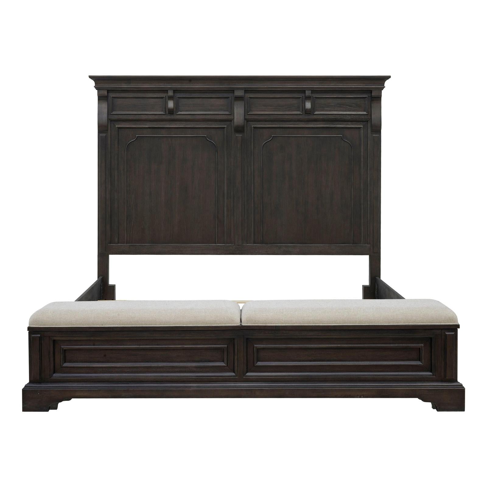 Pulaski Furniture Hickory Creek Brown Velvet Bed