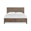 Magnussen Home Westbourne Dark Umber Panel Bed