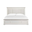 Magnussen Home Kingston Whisper White & Cerused Nutmeg Bed