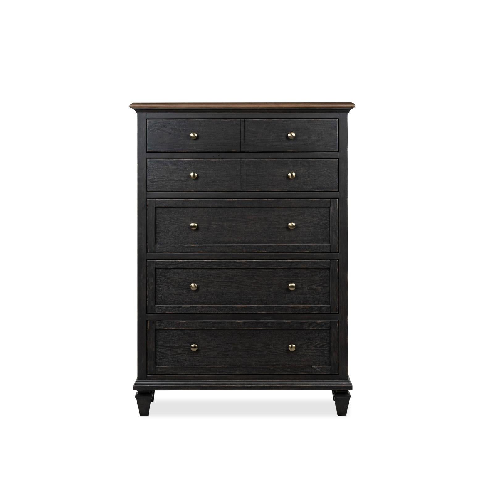 Magnussen Home Surrey Brown Drawer Chest