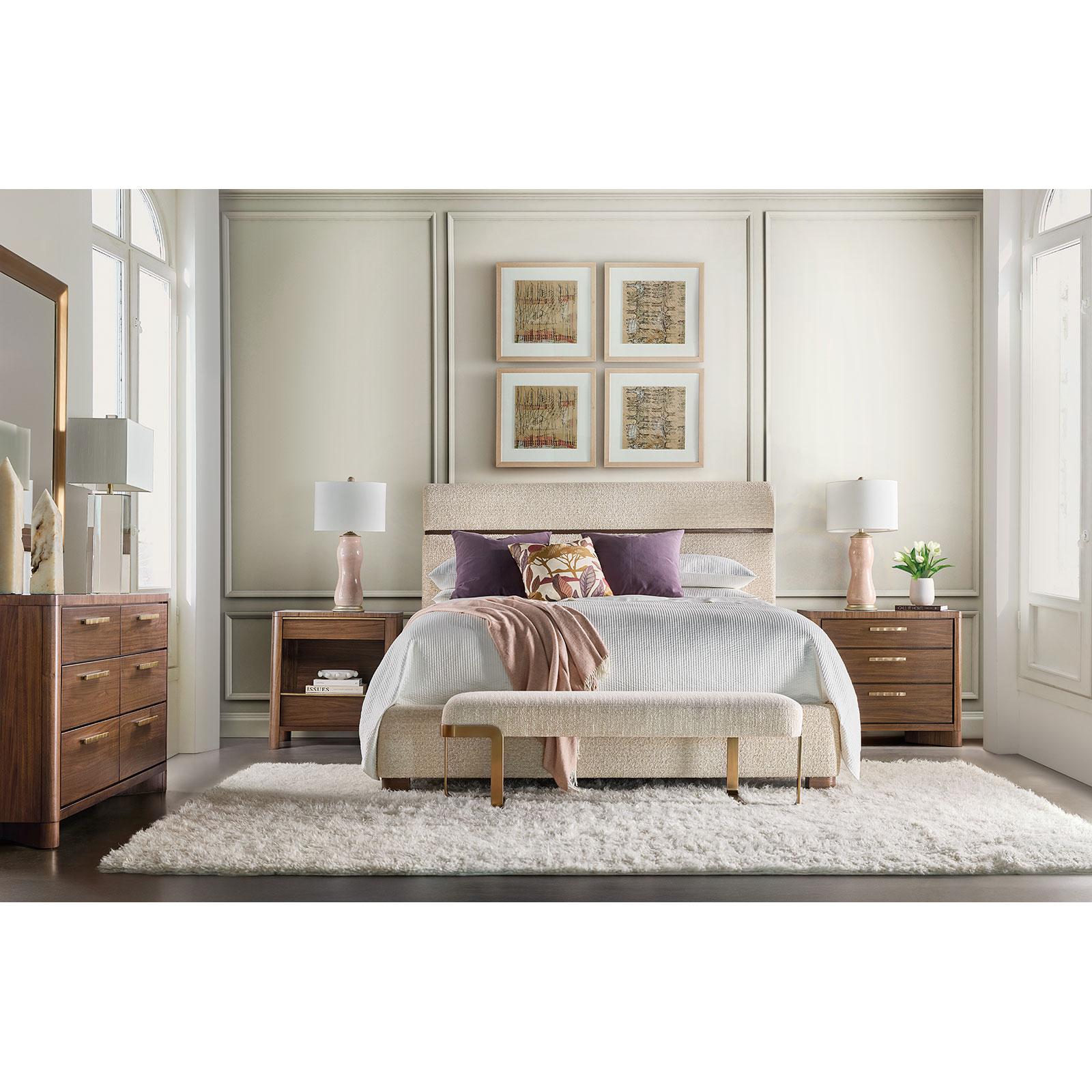 Hooker Furniture Eleana Upholstered Panel Bed