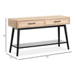Magnussen Home Fletcher Driftwood Rectangular Sofa Table