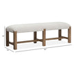 Magnussen Home Plum Creek Bench